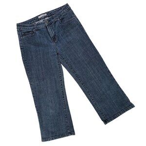 Chico's Platinum Raleigh Cropped Jeans size 0